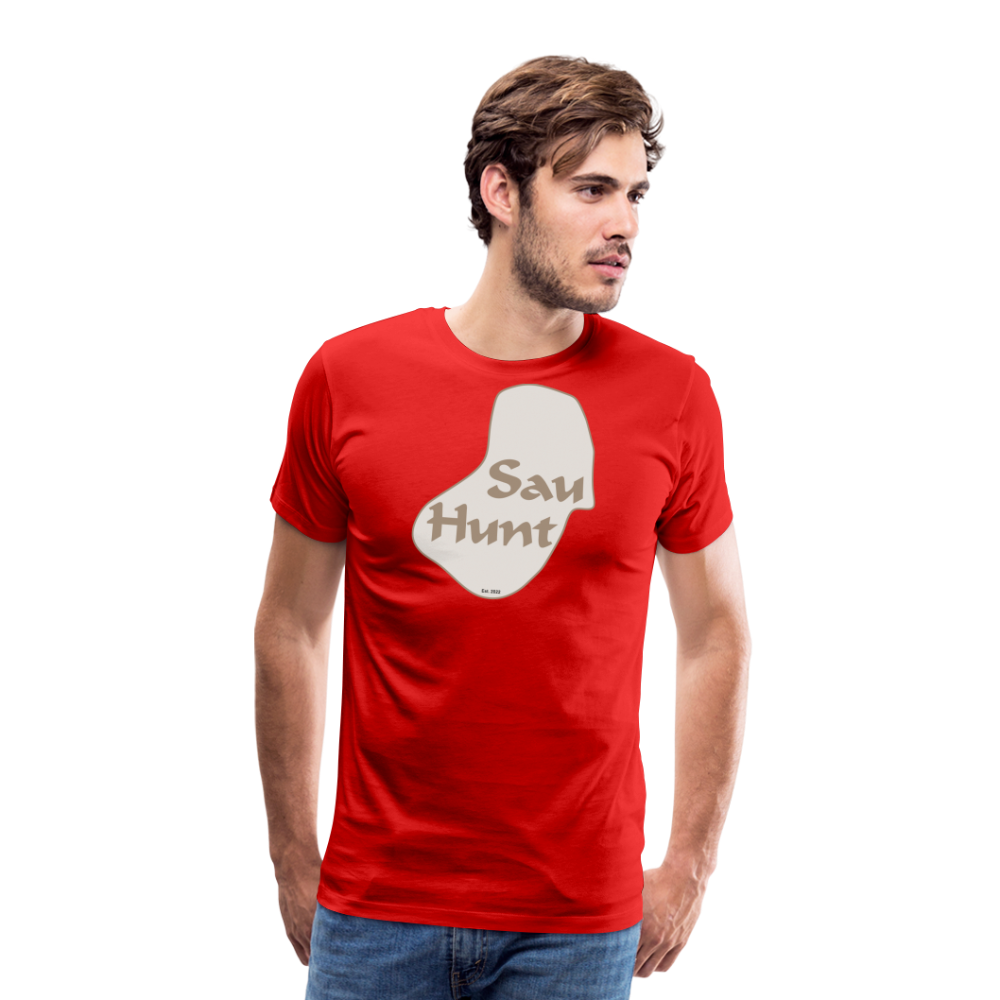 SauHunt Promo T-Shirt (Premium) - red