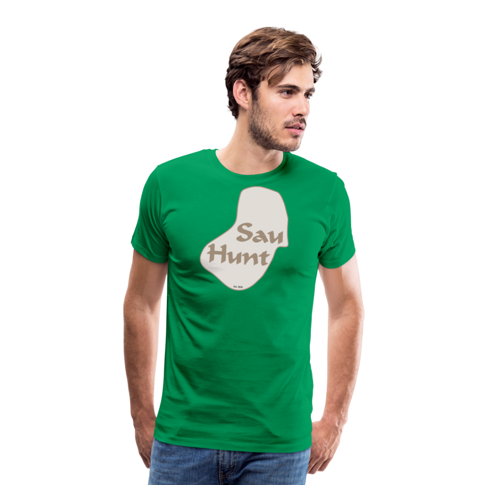 SauHunt Promo T-Shirt (Premium) - kelly green