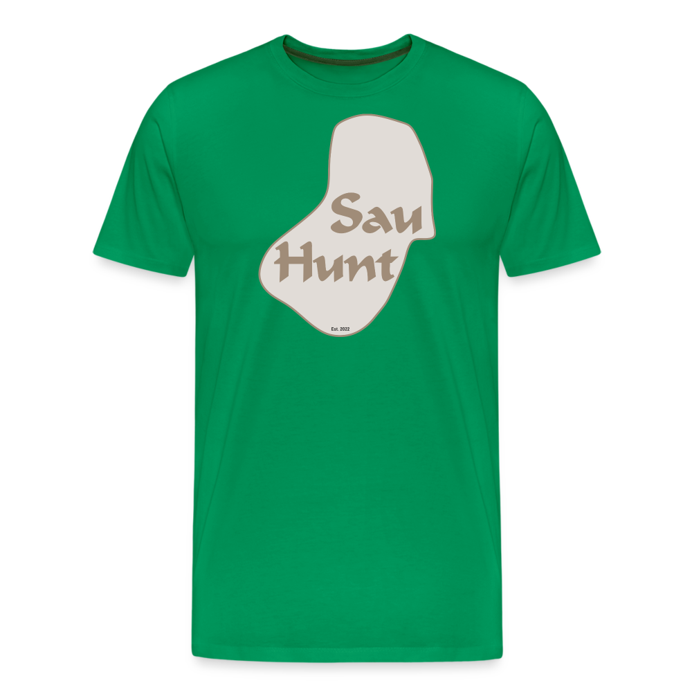 SauHunt Promo T-Shirt (Premium) - kelly green