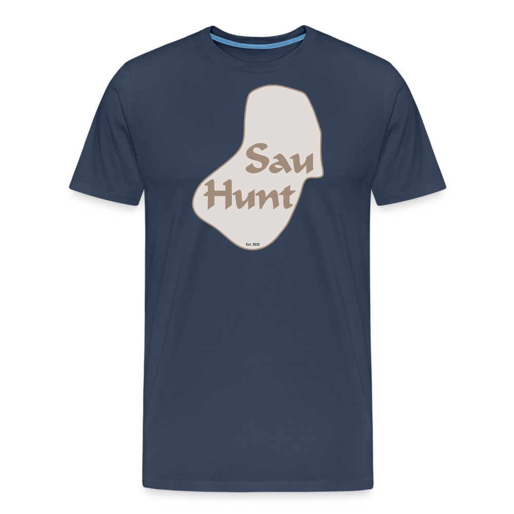 SauHunt T-Shirt (Premium) - SauHunt - navy