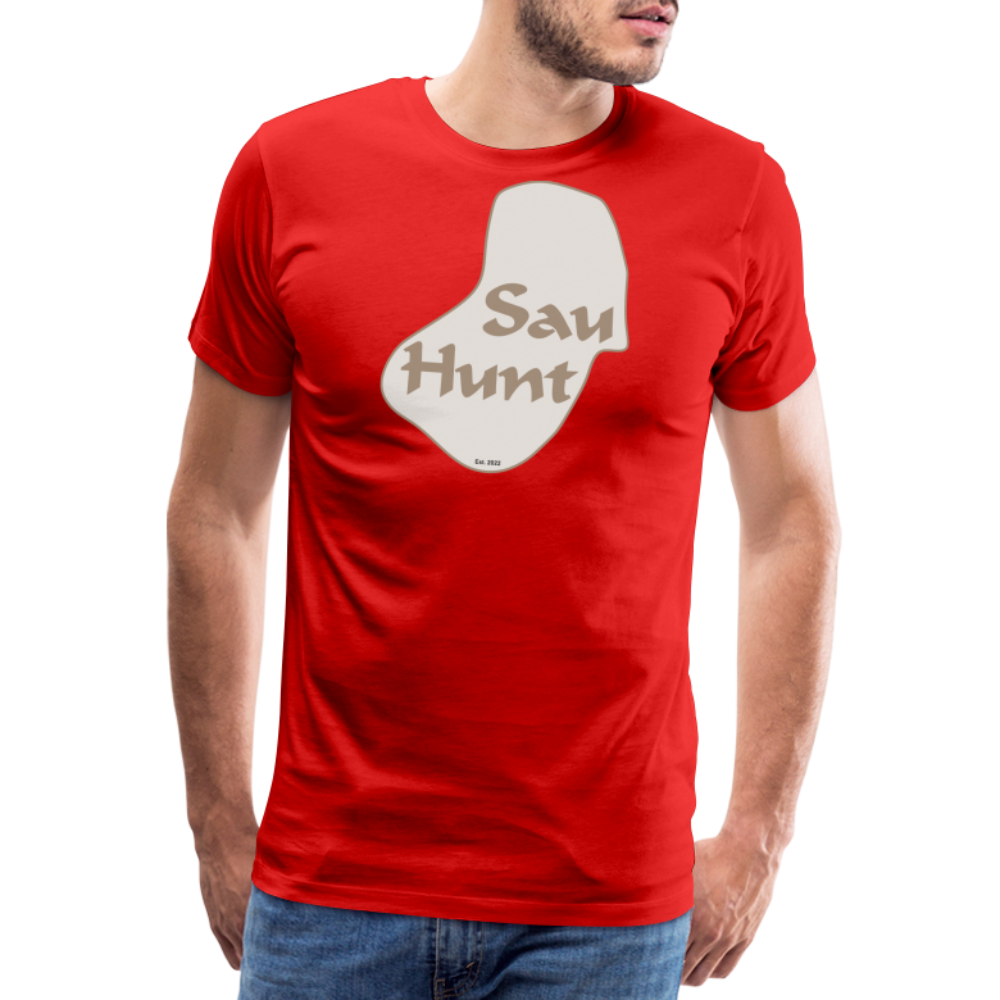 SauHunt T-Shirt (Premium) - SauHunt - red