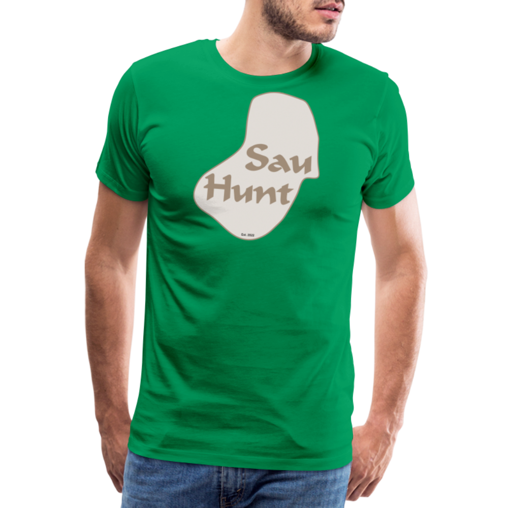 SauHunt T-Shirt (Premium) - SauHunt - kelly green