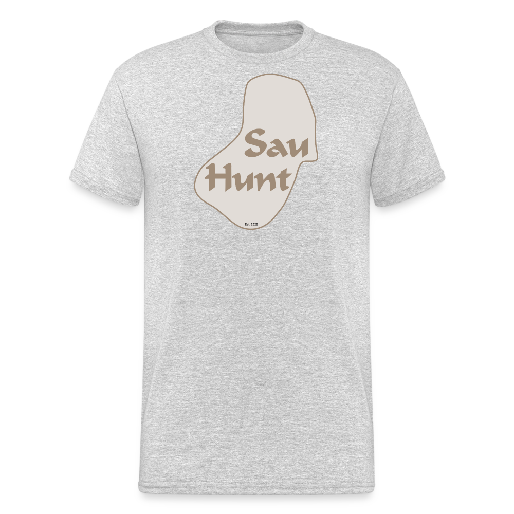SauHunt T-Shirt (Gildan) - SauHunt - heather grey