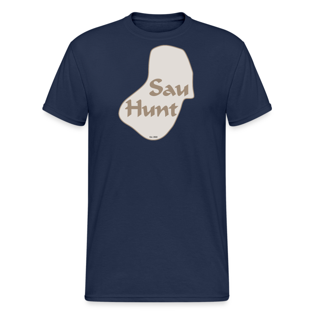 SauHunt T-Shirt (Gildan) - SauHunt - navy