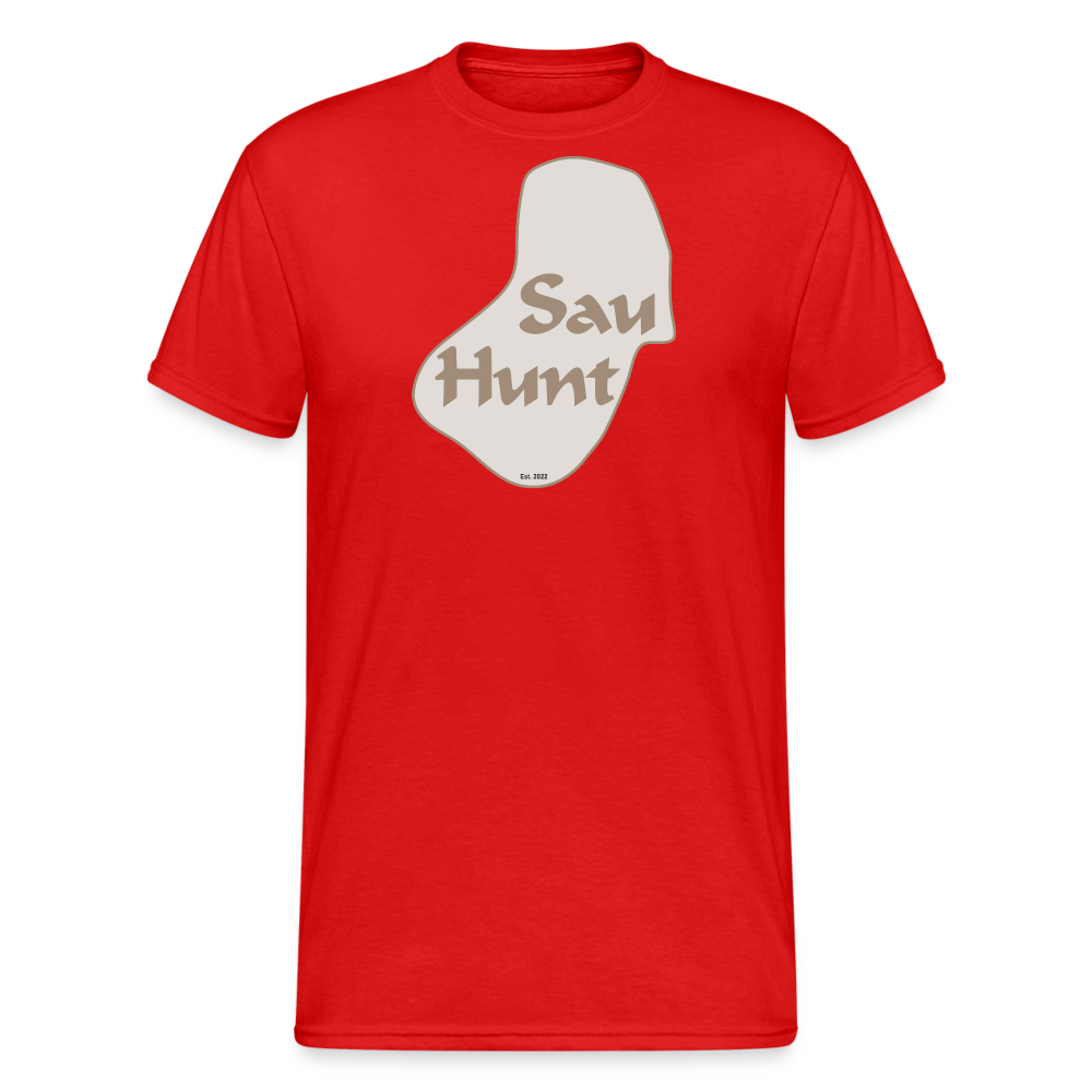 SauHunt T-Shirt (Gildan) - SauHunt - red