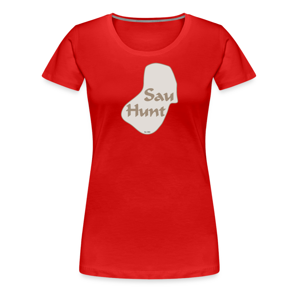 SauHunt T-Shirt für Sie (Premium) - SauHunt - red