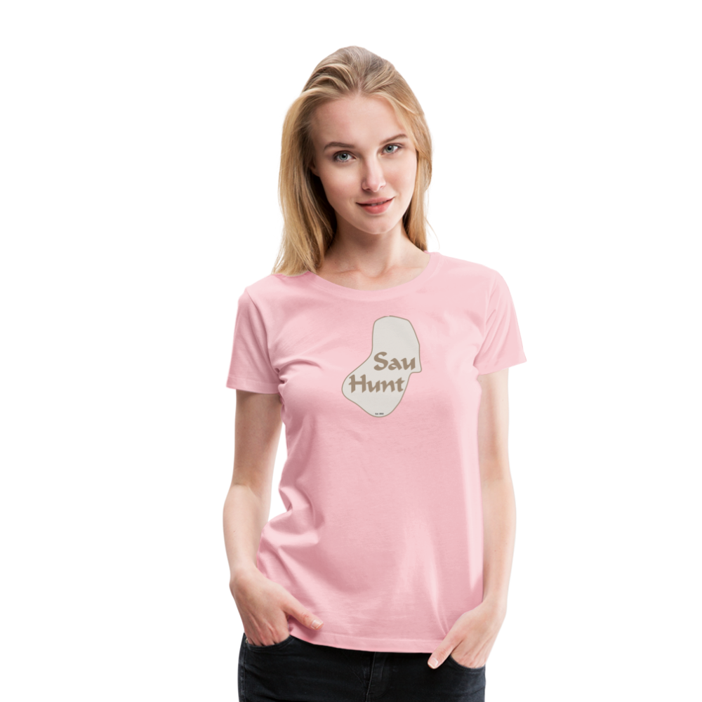 SauHunt T-Shirt für Sie (Premium) - SauHunt - rose shadow