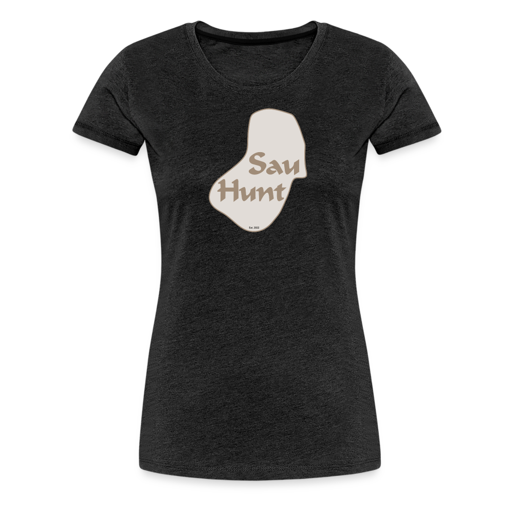 SauHunt T-Shirt für Sie (Premium) - SauHunt - charcoal grey