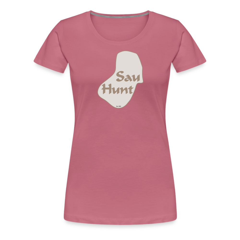 SauHunt T-Shirt für Sie (Premium) - SauHunt - mauve