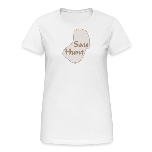 SauHunt T-Shirt für Sie (Gildan) - SauHunt - white