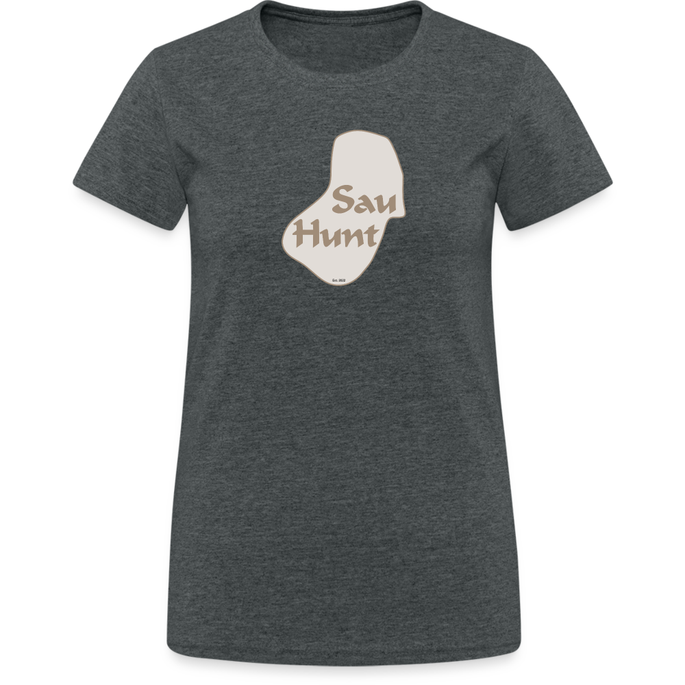 SauHunt T-Shirt für Sie (Gildan) - SauHunt - dark heather grey