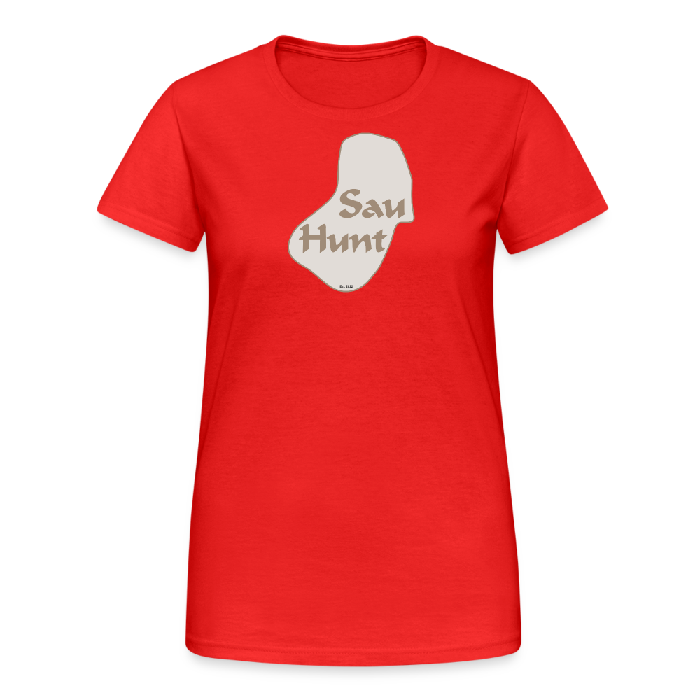 SauHunt T-Shirt für Sie (Gildan) - SauHunt - red