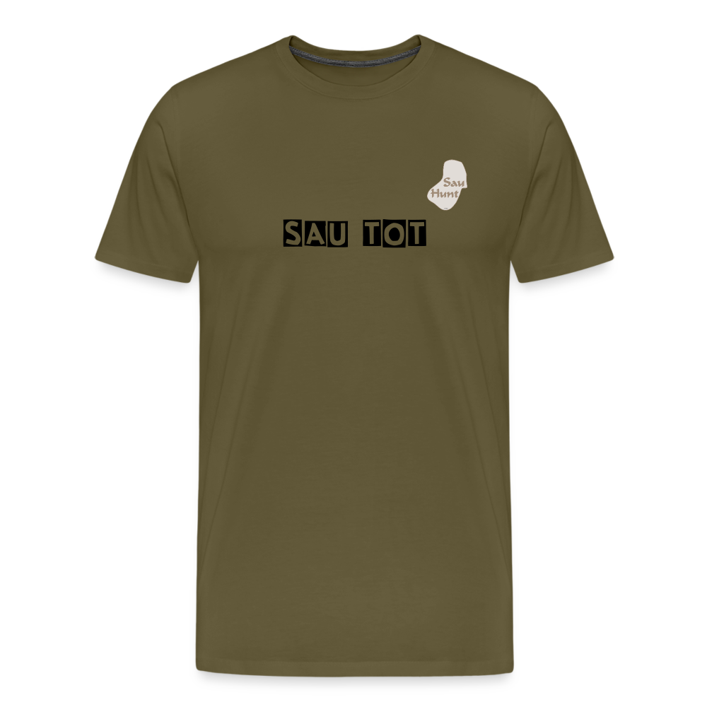SauHunt T-Shirt (Premium) - Sau tot - khaki