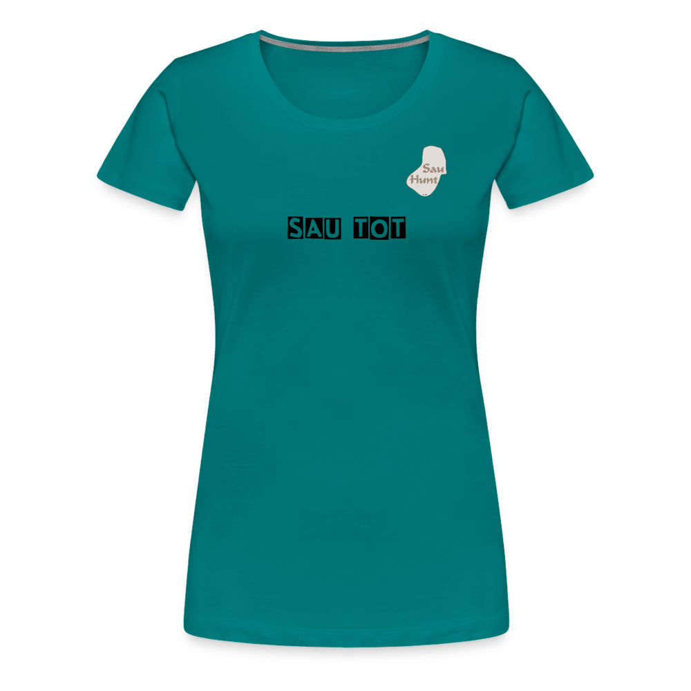 SauHunt T-Shirt für Sie (Premium) - Sau tot - diva blue