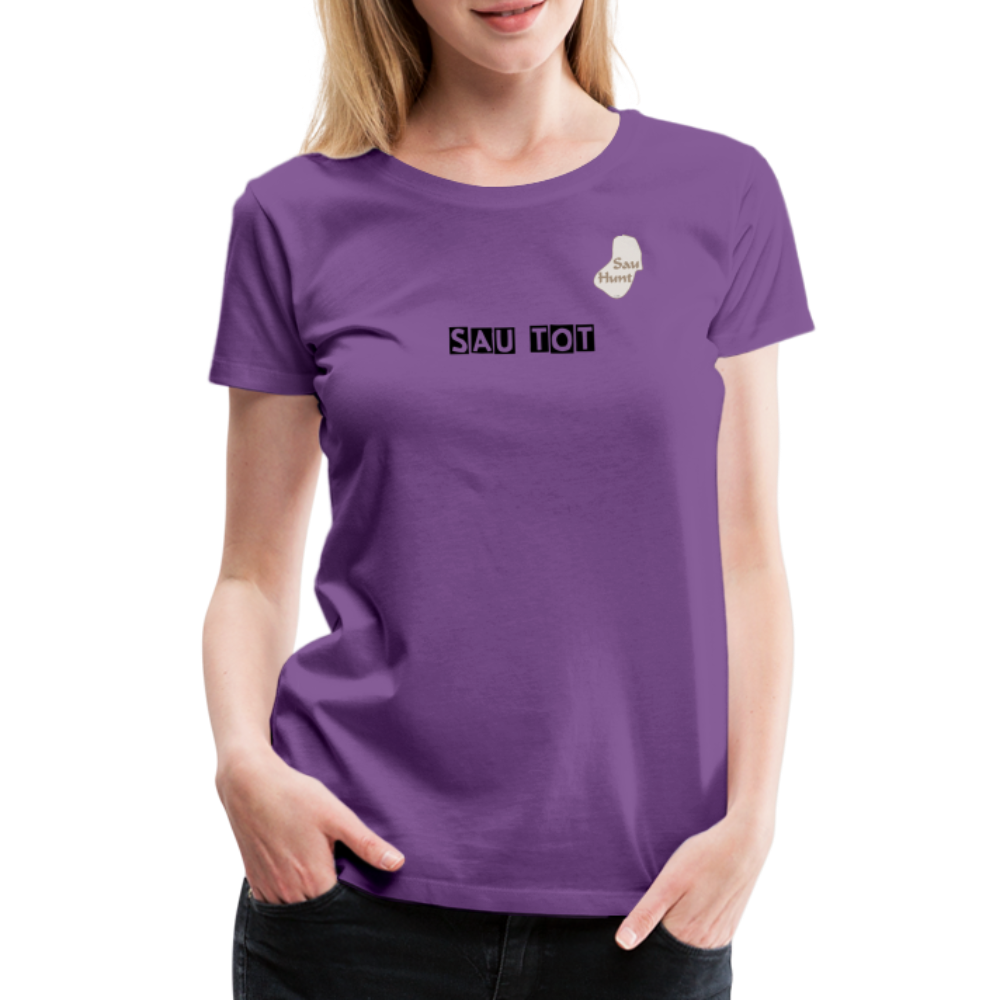 SauHunt T-Shirt für Sie (Gildan) - Sau tot - purple