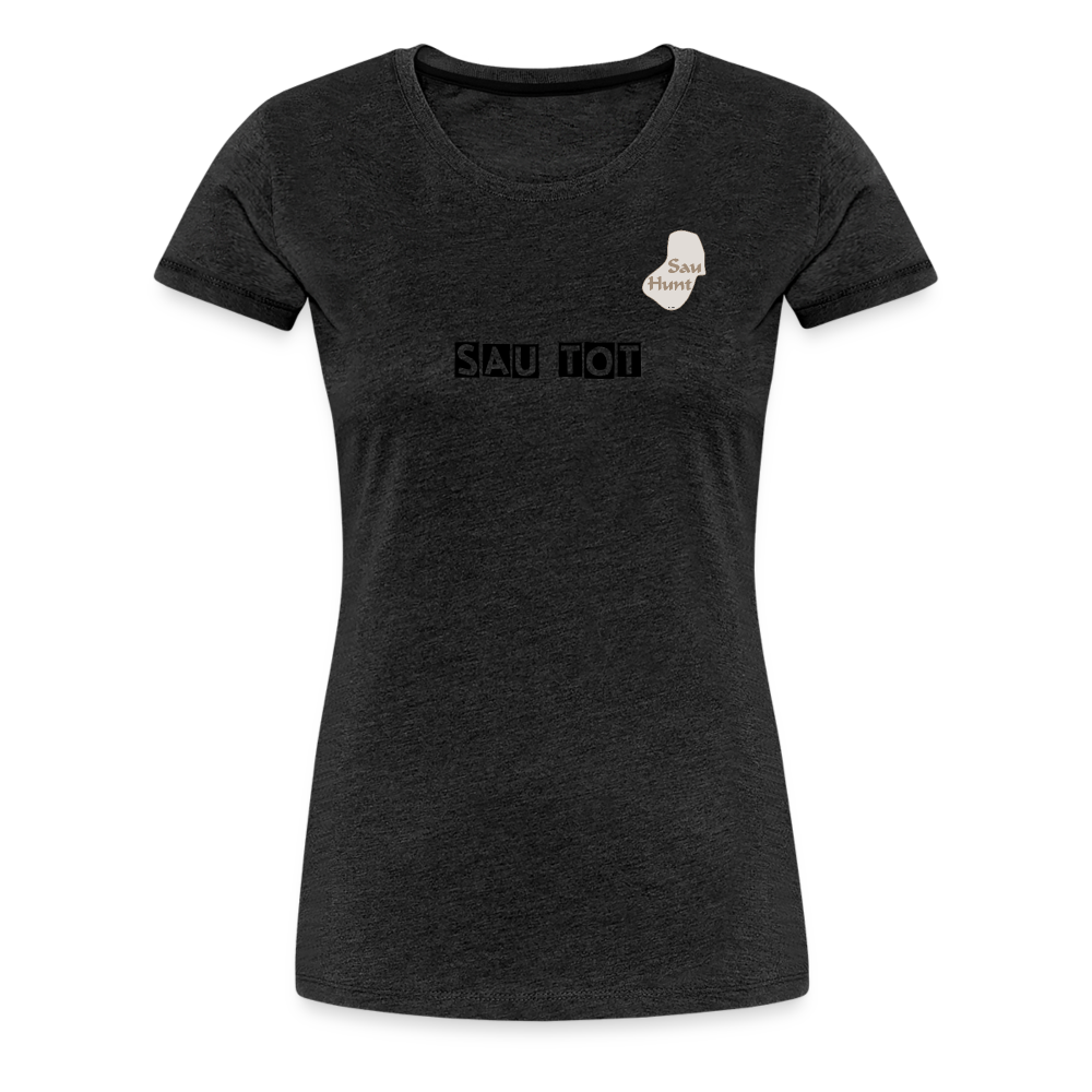 SauHunt T-Shirt für Sie (Gildan) - Sau tot - charcoal grey