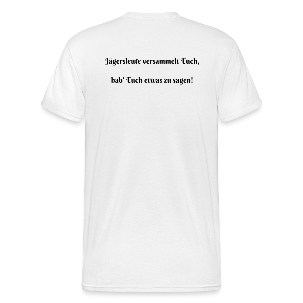 SauHunt T-Shirt (Gildan) - Sammeln - weiß