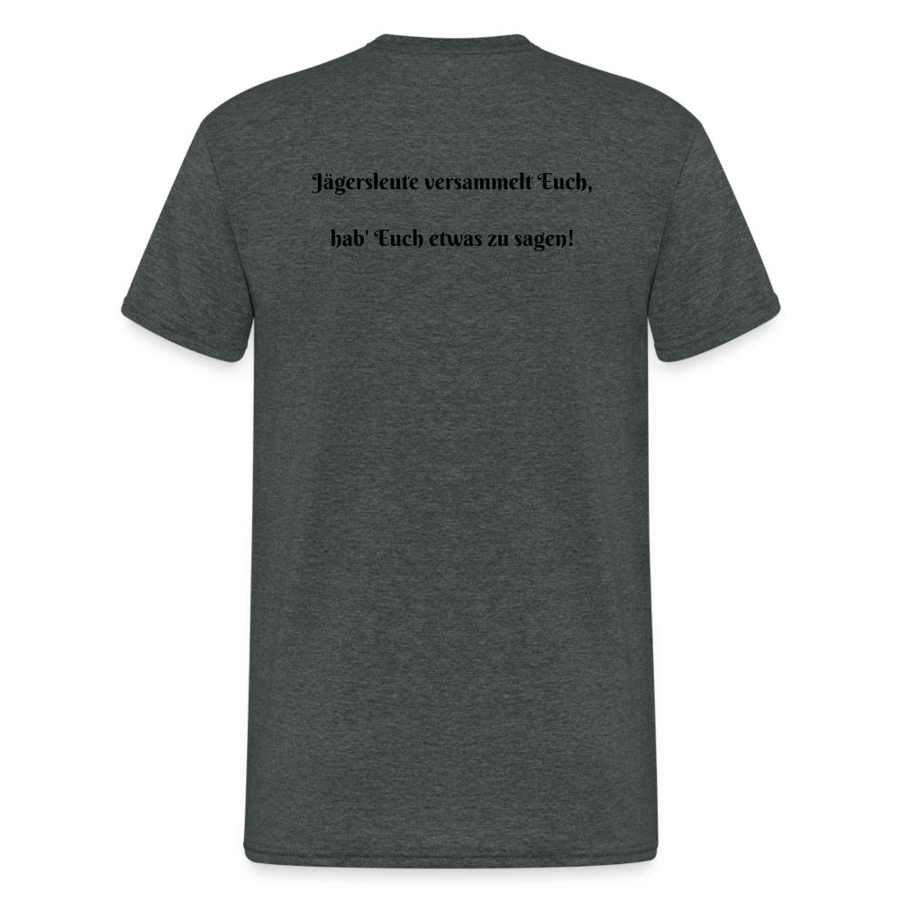 SauHunt T-Shirt (Gildan) - Sammeln - Dunkelgrau meliert