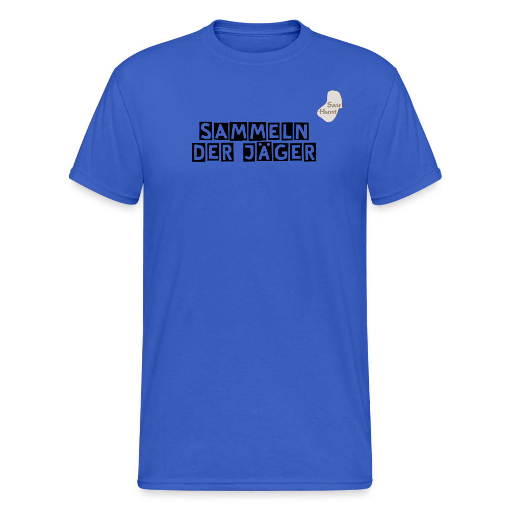 SauHunt T-Shirt (Gildan) - Sammeln - Königsblau