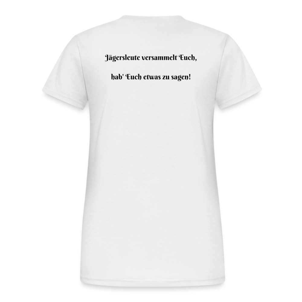 SauHunt T-Shirt für Sie (Gildan) - Sammeln - weiß
