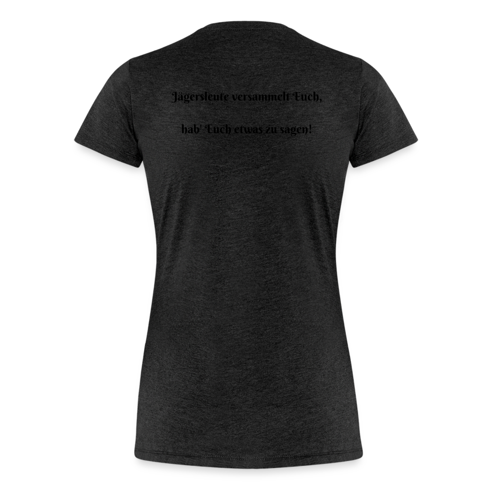 SauHunt T-Shirt für Sie (Premium) - Sammeln - Anthrazit