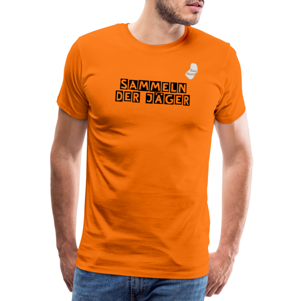 SauHunt T-Shirt (Premium) - Sammeln - Orange