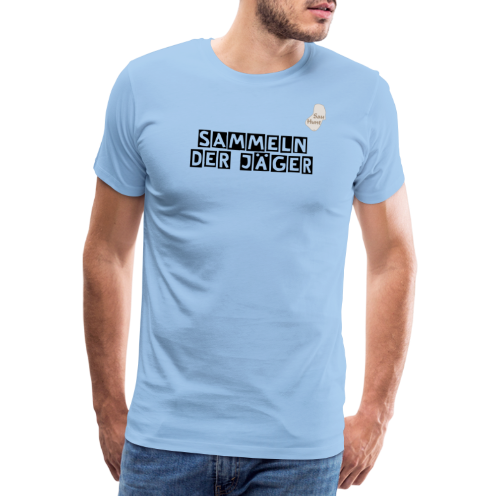 SauHunt T-Shirt (Premium) - Sammeln - Sky