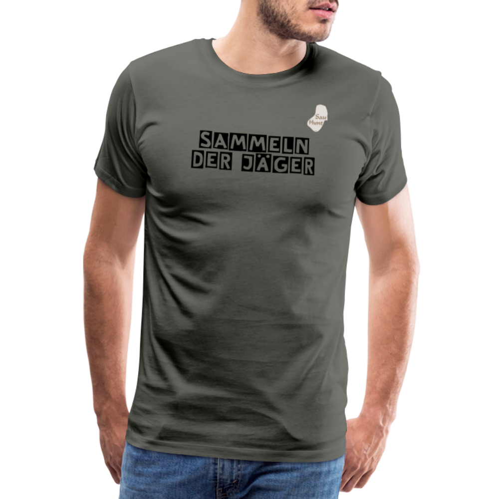 SauHunt T-Shirt (Premium) - Sammeln - Asphalt