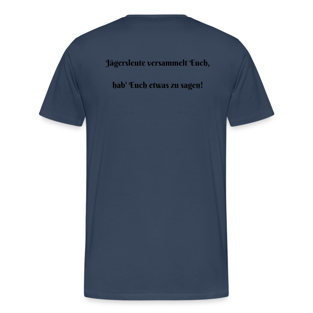 SauHunt T-Shirt (Premium) - Sammeln - Navy