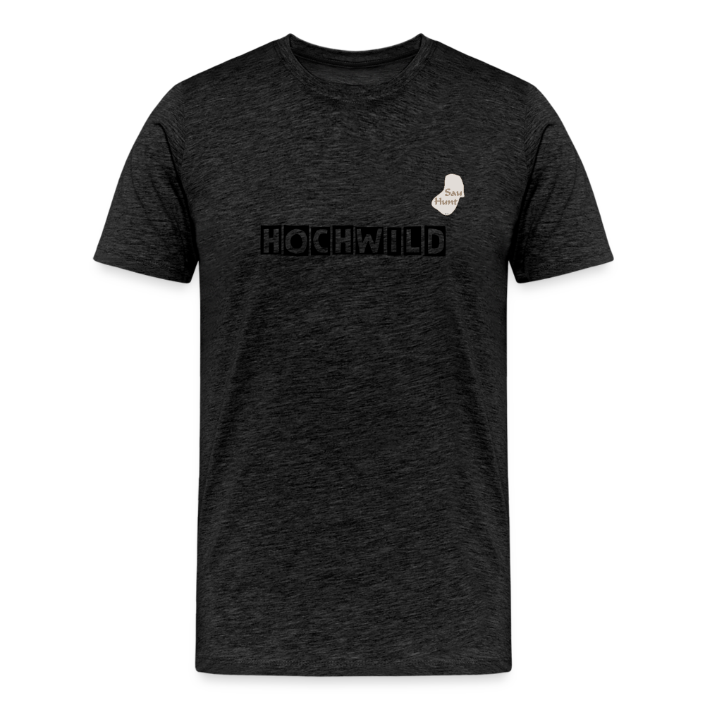 Jagd T-Shirt (Premium) - Hochwild - Anthrazit