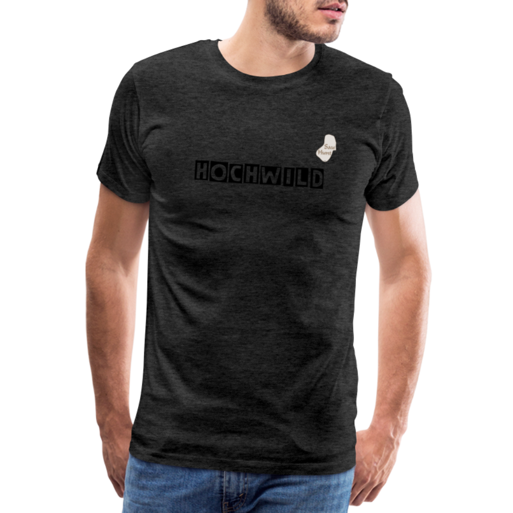 Jagd T-Shirt (Premium) - Hochwild - Anthrazit