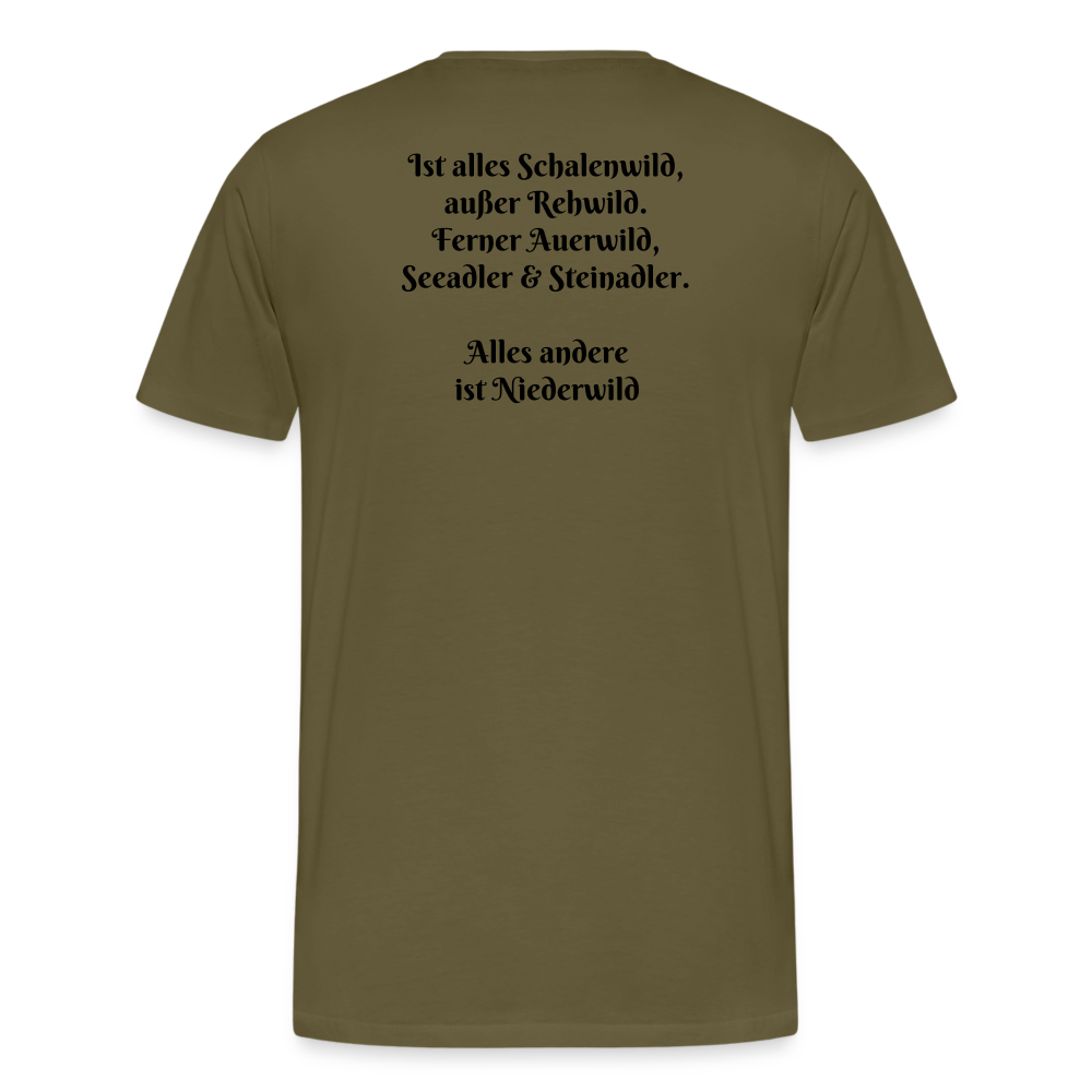 Jagd T-Shirt (Premium) - Hochwild - Khaki
