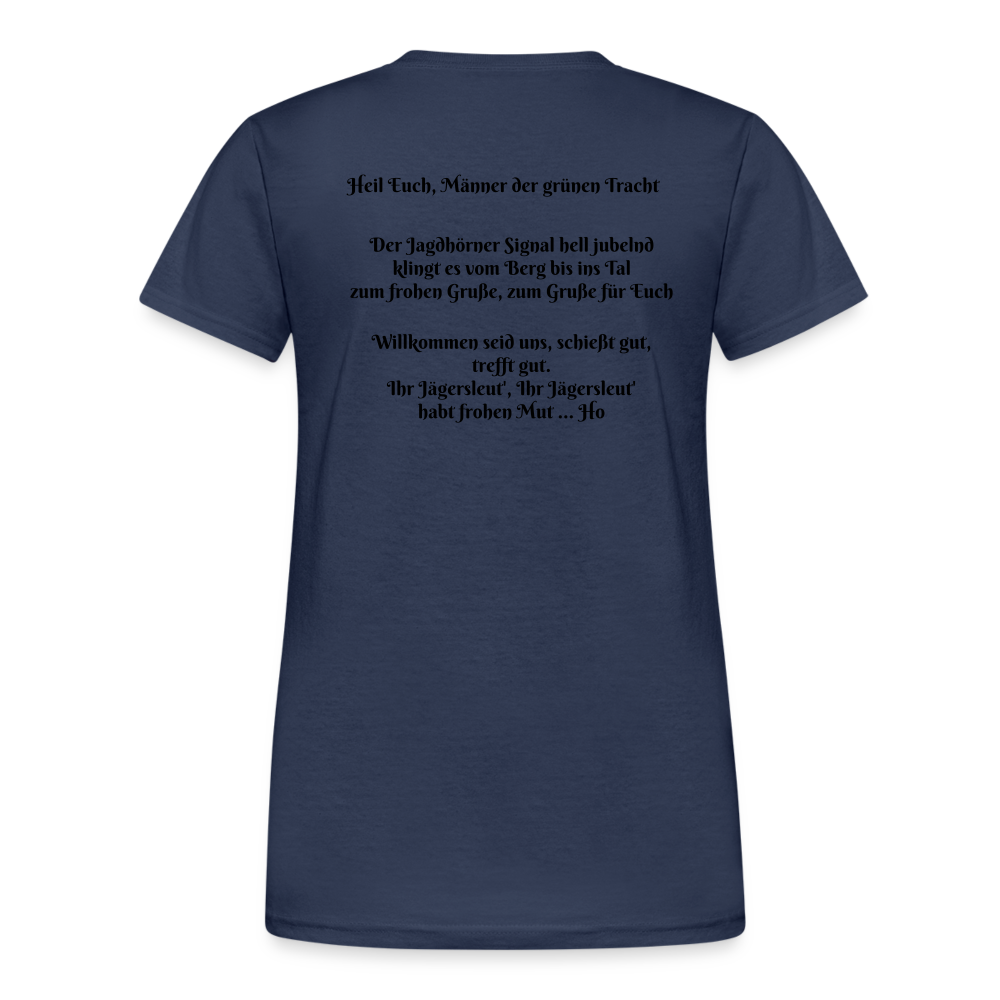 SauHunt T-Shirt für Sie (Gildan) - Begrüßung - Navy