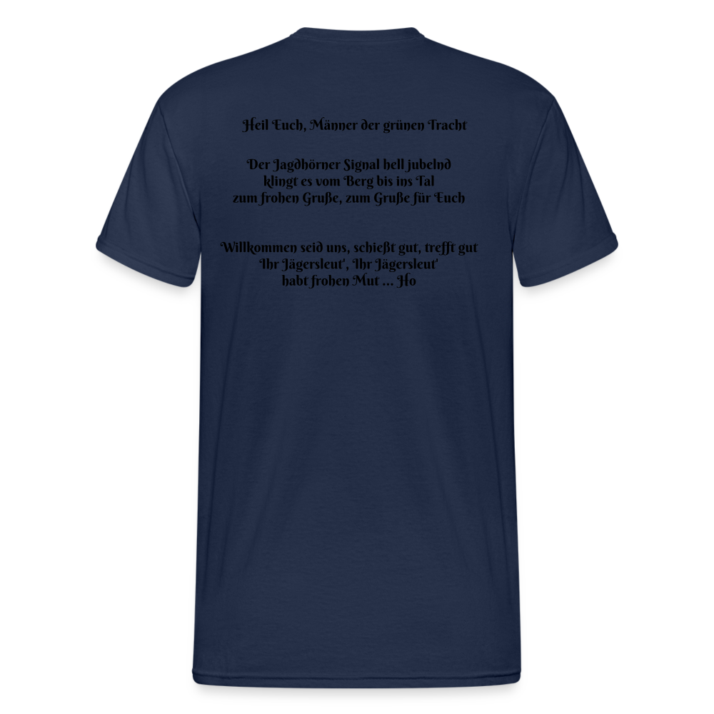 SauHunt T-Shirt (Premium) - Begrüßung - Navy