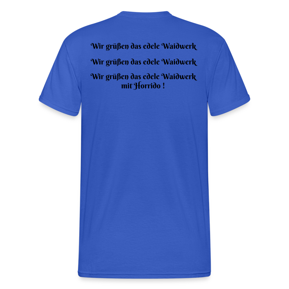 SauHunt T-Shirt (Gildan) - Halali - Königsblau