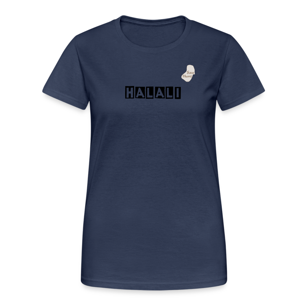 SauHunt T-Shirt für Sie (Gildan) - Halali - Navy