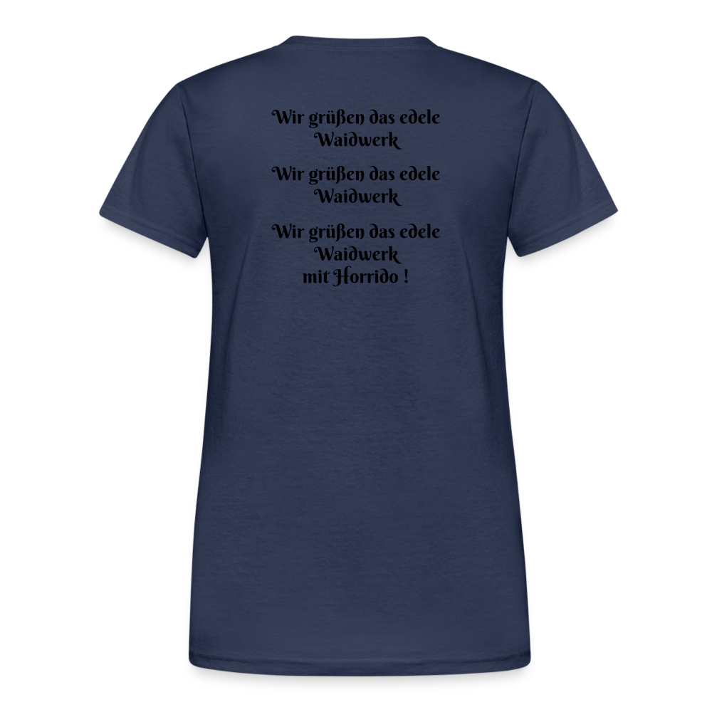 SauHunt T-Shirt für Sie (Gildan) - Halali - Navy