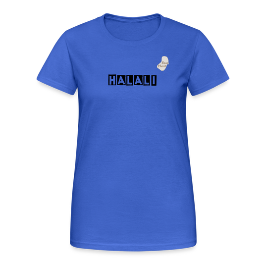 SauHunt T-Shirt für Sie (Gildan) - Halali - Königsblau