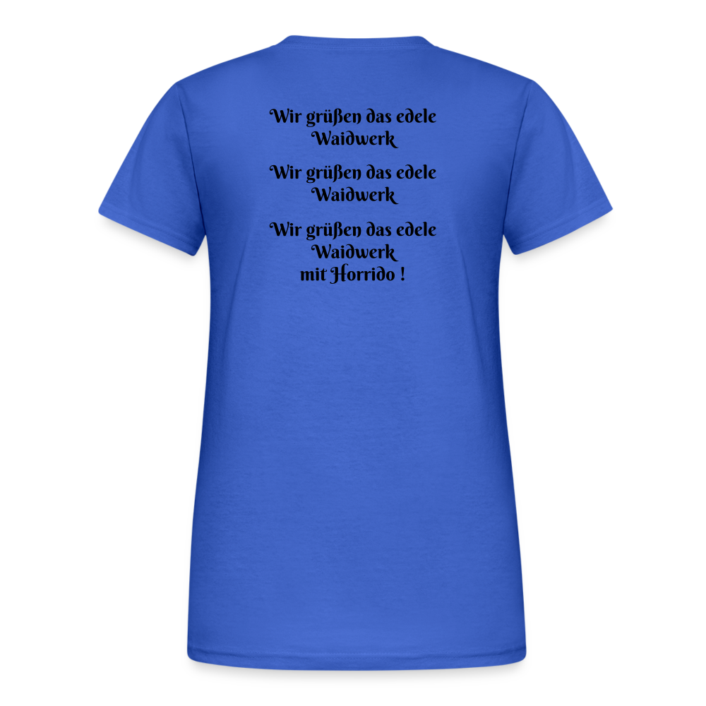 SauHunt T-Shirt für Sie (Gildan) - Halali - Königsblau