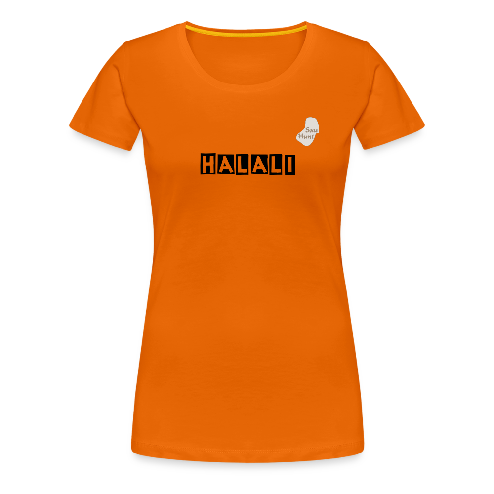 SauHunt T-Shirt für Sie (Premium) - Halali - Orange