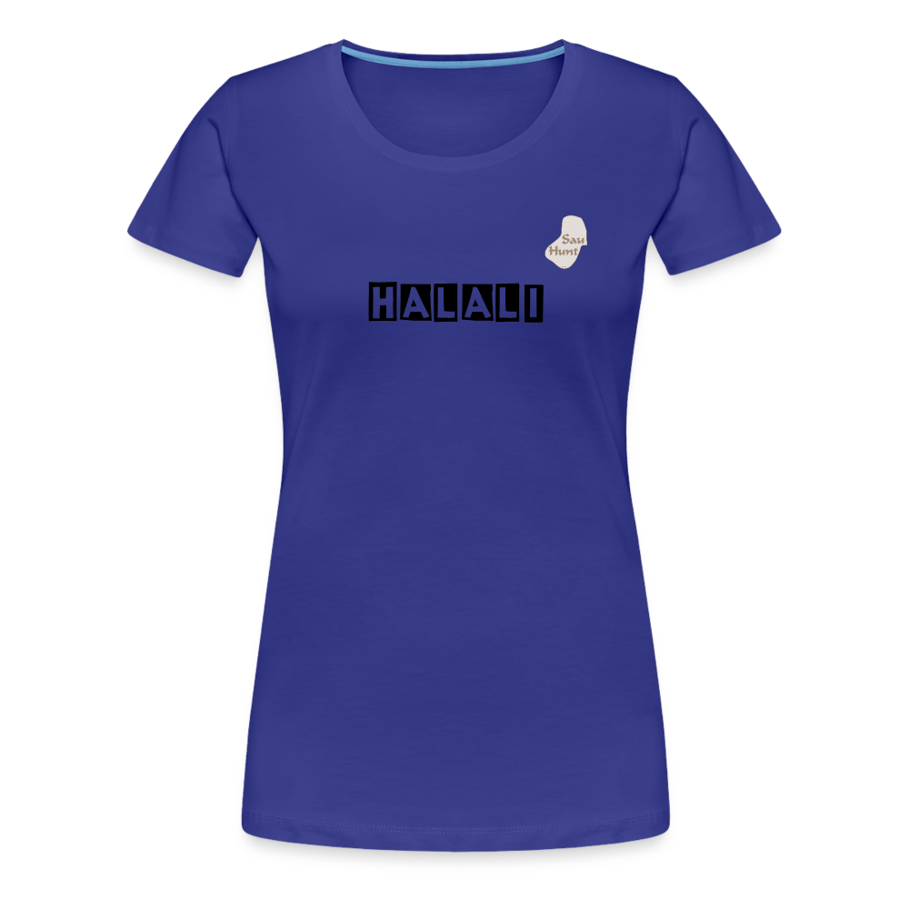 SauHunt T-Shirt für Sie (Premium) - Halali - Königsblau