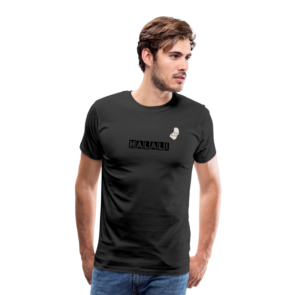 SauHunt T-Shirt (Premium) - Halali - Schwarz