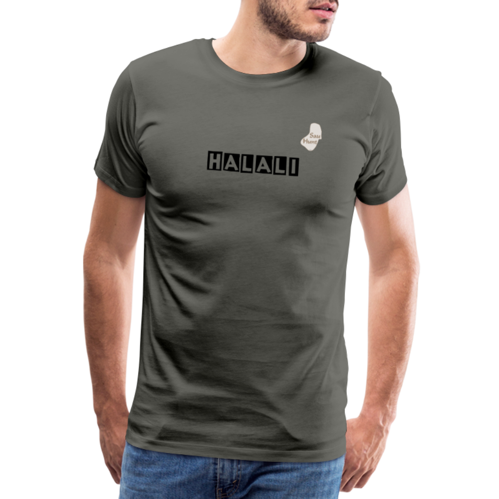 SauHunt T-Shirt (Premium) - Halali - Asphalt