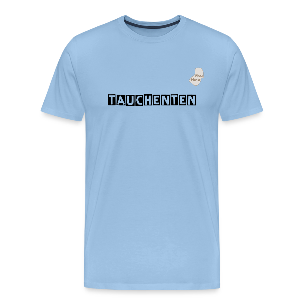 SauHunt T-Shirt (Premium) - Tauchenten - Sky