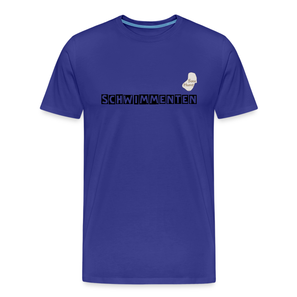 SauHunt T-Shirt (Premium) - Schwimmenten - Königsblau