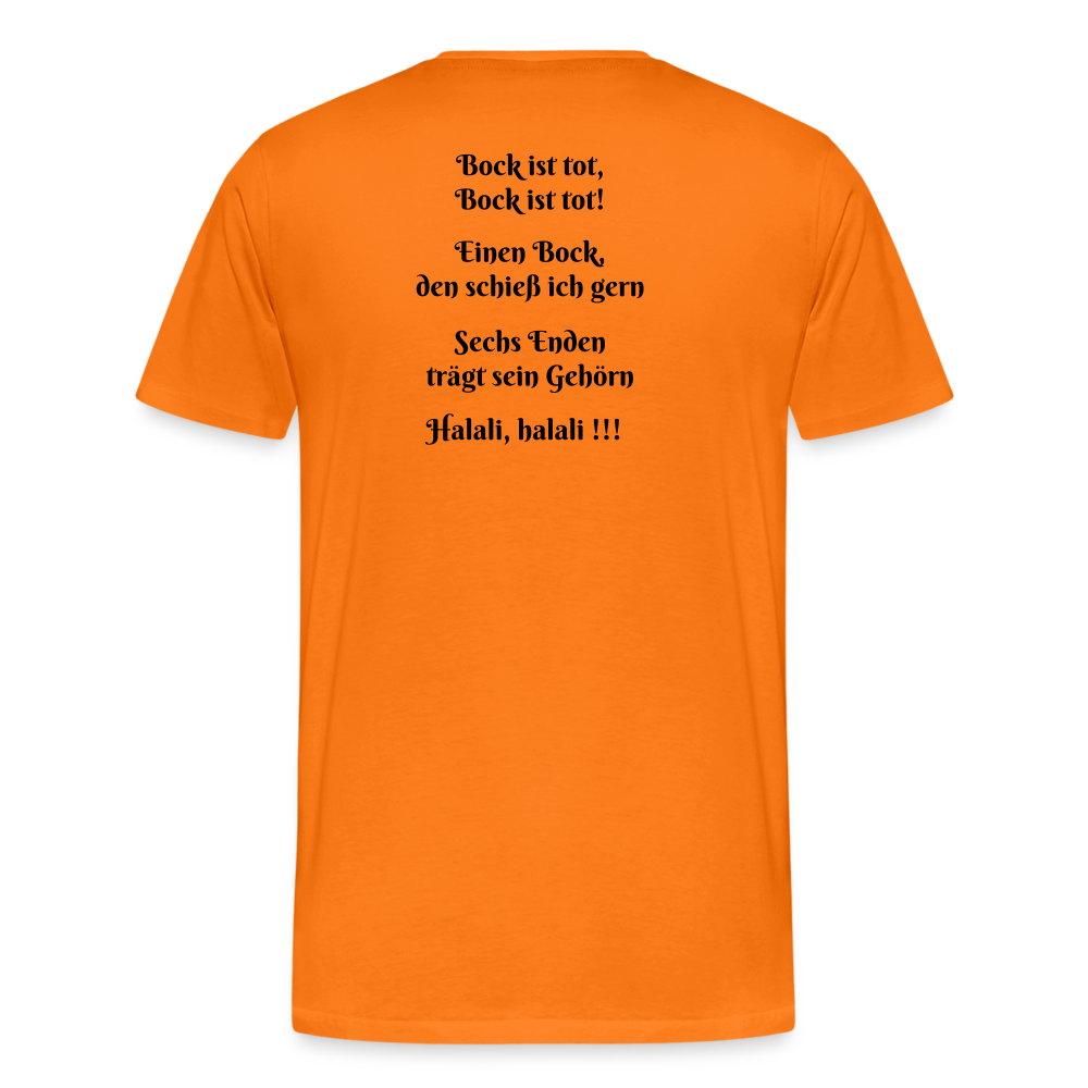 SauHunt T-Shirt (Premium) - Reh tot - Orange