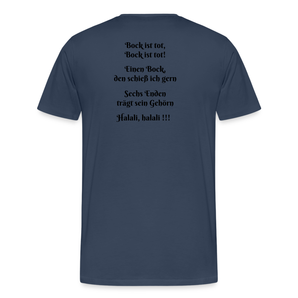 SauHunt T-Shirt (Premium) - Reh tot - Navy