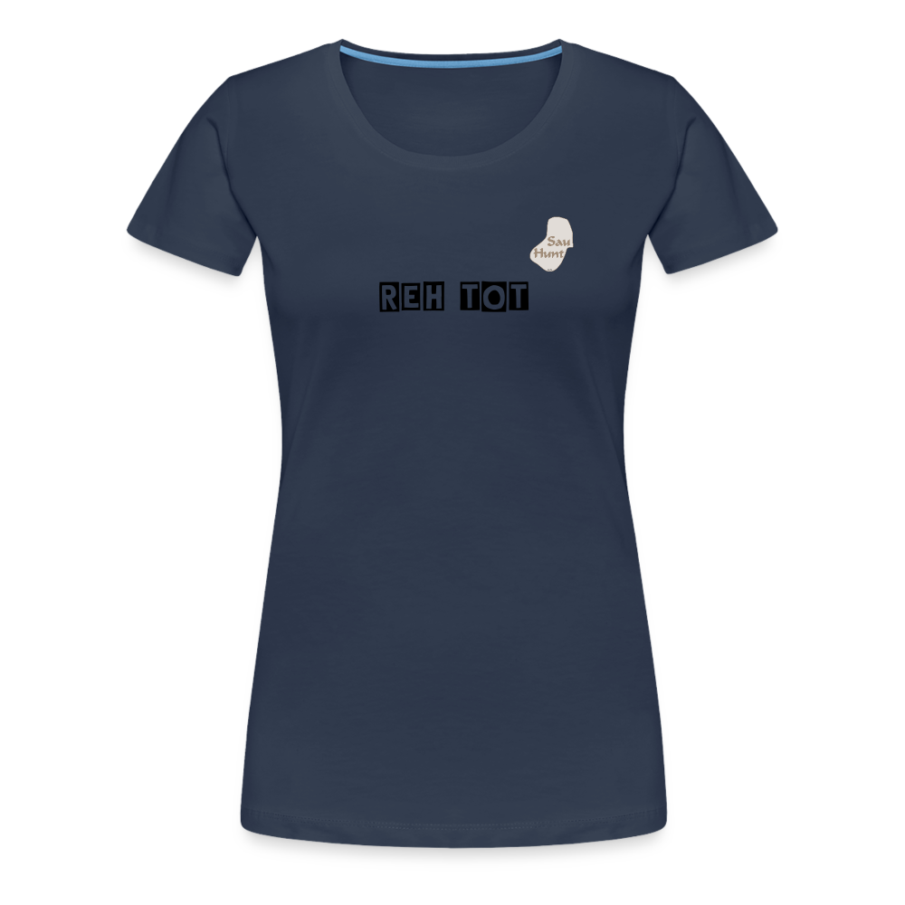 SauHunt T-Shirt (Premium) - Reh tot - Navy