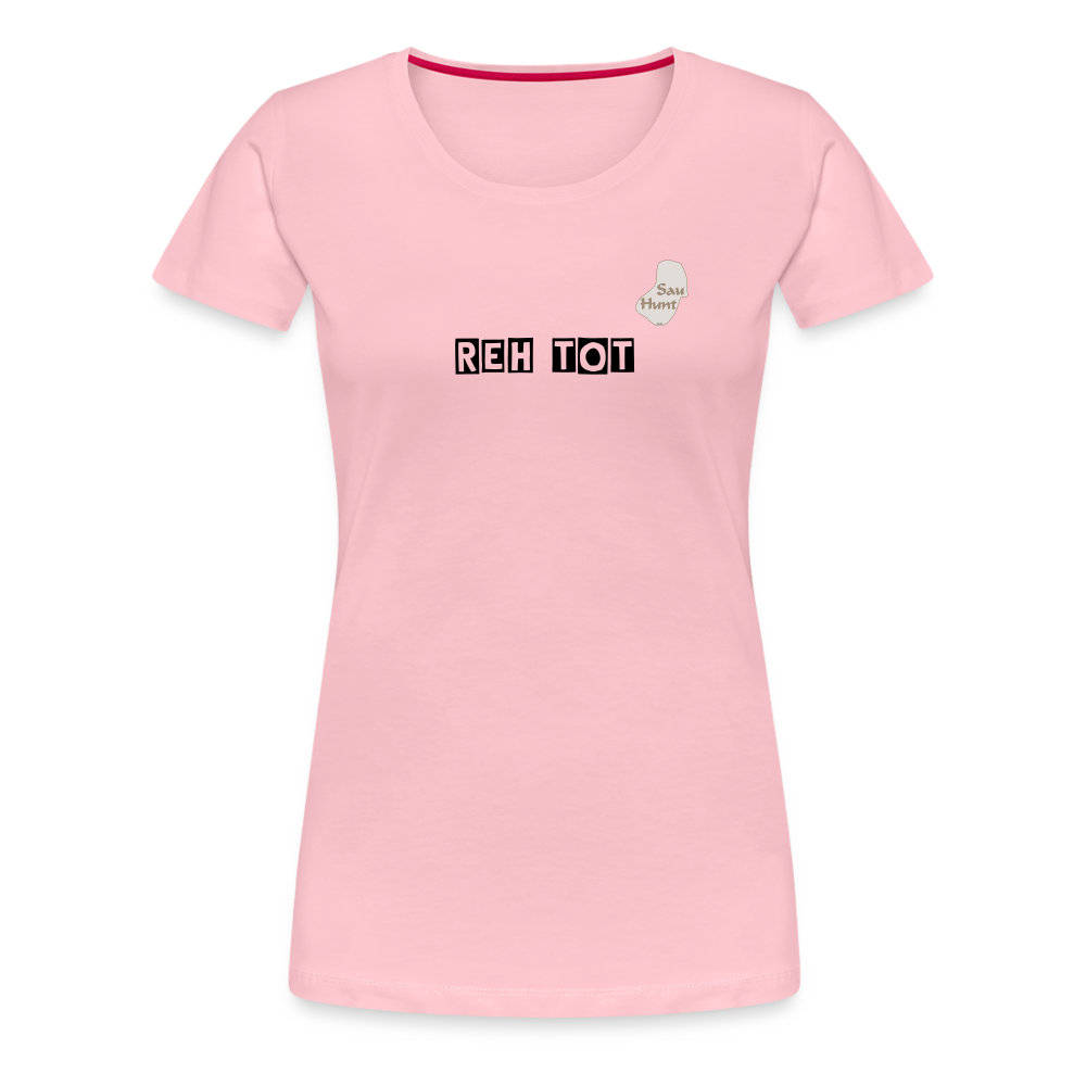 SauHunt T-Shirt (Premium) - Reh tot - Hellrosa
