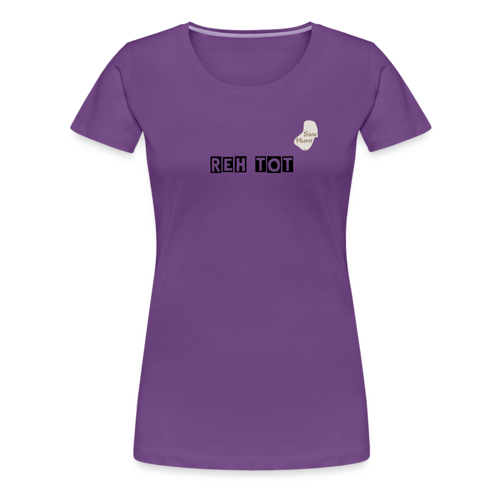SauHunt T-Shirt (Premium) - Reh tot - Lila